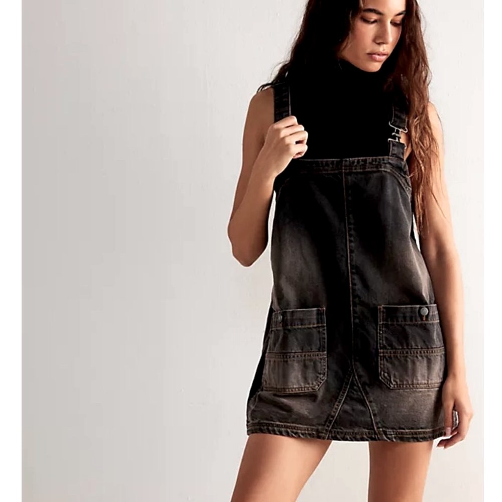 Free People overall Mini Dress top